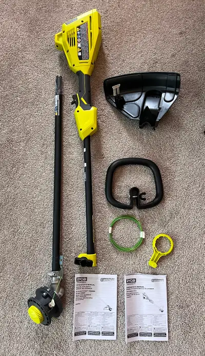 RYOBI 40V 15” Expand It line string trimmer - new, View more