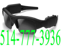 ✔ Glasses Lunettes Sunglasses Cam Sport + Lecteur MP3 Player