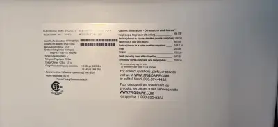 Less than 8 months old stainless steel fridge