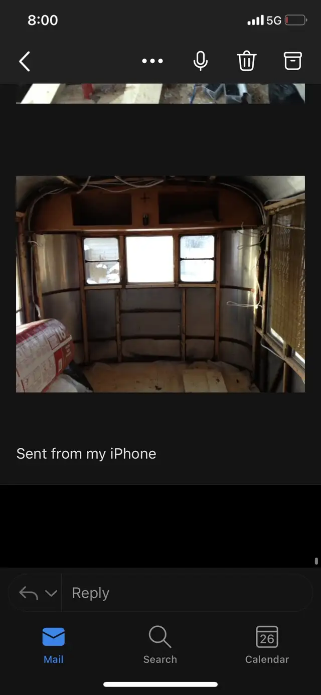 1957 rully restored vagabond trailer in Park Models in Bedford - Image 11