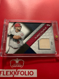 Topps Albert Pujols Game used Patch 