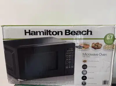Hamilton Beach 0.7 cu. ft. 700W Compact Microwave – White, View more