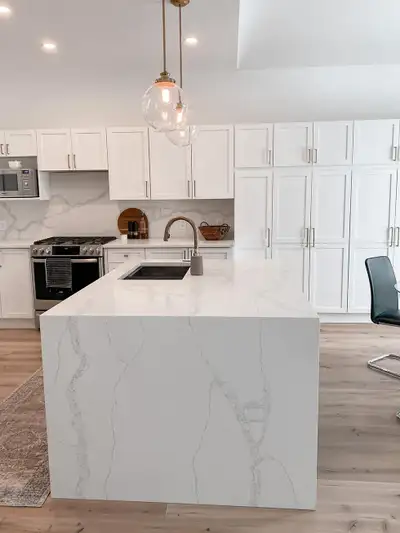 Quartz Countertops and Backsplash, View more