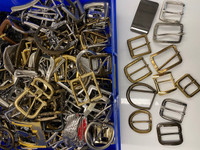 Buckles for leather belts