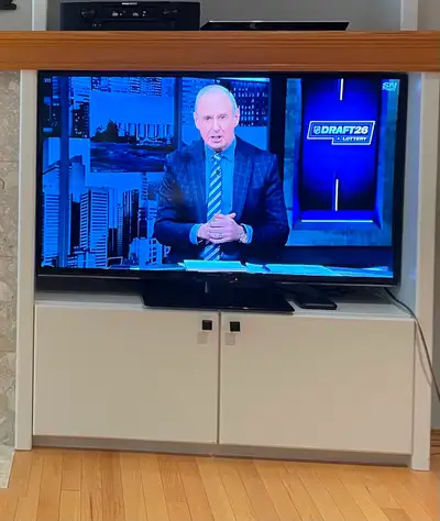 Panasonic 50” T.V., View more