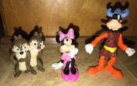 Vintage Disney Epcot Center Goofy Minnie Mouse Chip N Dale Toys