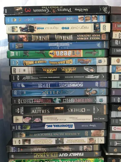 Big box of dvds , View more