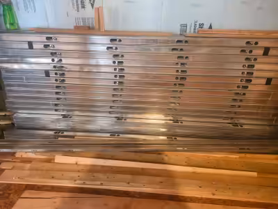 1”x2.5”x10’ long $4 per piece. 400 pieces