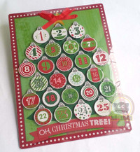 BNIP Hallmark Christmas Tree Magnetic Countdown Calendar
