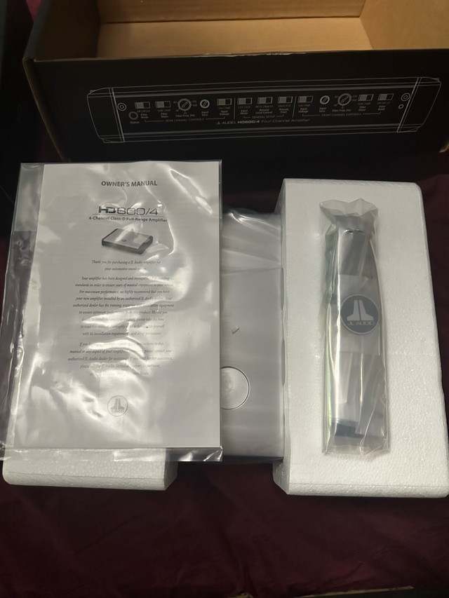 JL Audio 600/4 Amplifier in Audio & GPS in Grand Bend - Image 3