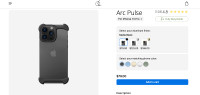 Arc Pulse minimalist case for iPhone 13 Pro - $45
