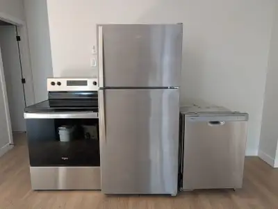 Whirlpool Fridge, Range & Dishwasher, View more