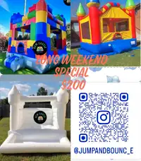 Long weekend special- bouncy castle 