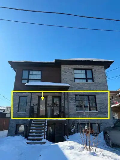 English to follow 5 ½ À LOUER Disponible le 1er mars ou 1er Avril (emménagement flexible) - LeMoyne...