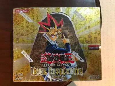 Yugioh Dark Revelation Volume 1 Booster Packs Factory Sealed Box, View more