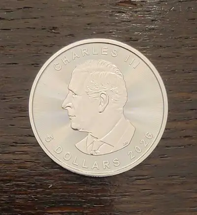 25 x 1 oz 2026 RCM Silver Maples 99.99% Pure Silver, View more