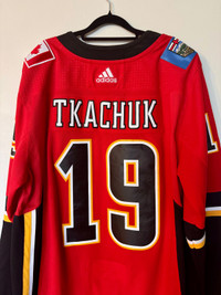  Tkachuk Calgary Flames Jersey NEW WITH TAGS