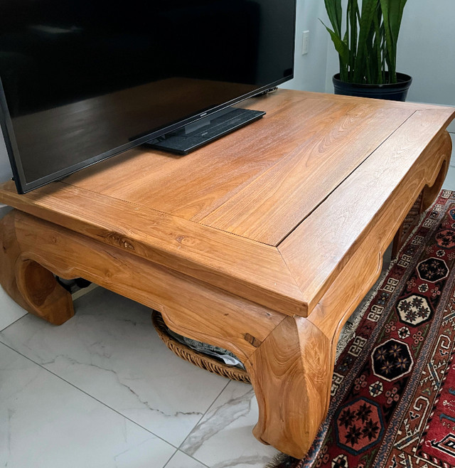 Thai teak table for sale in Coffee Tables in Richmond - Image 2