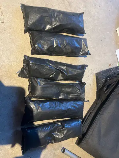Weighted plastic bags great for weight training, but lighter, View more