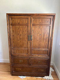 Solid Wood Wardrobe Cabinet