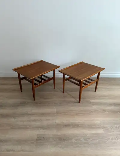MCM teak end / side tables, View more
