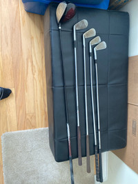 Old golf clubs