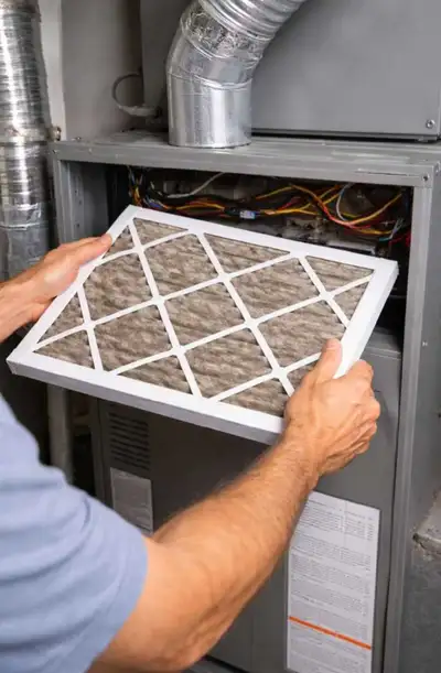 HVAC Air Filter Replacement – Done for You, View more