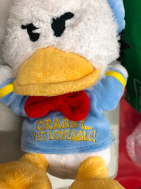 Disney Baby Donald Duck Crabby Yet Loveable Soft Stuffed Plush