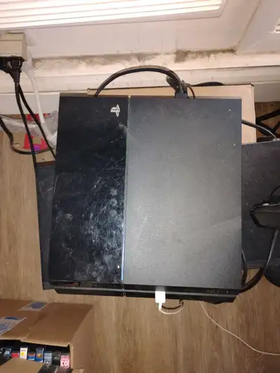 Selling my PlayStation 4 with 3 games and one controller. This console is in used condition but full...
