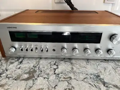 Concord CR-250 vintage receiver, View more