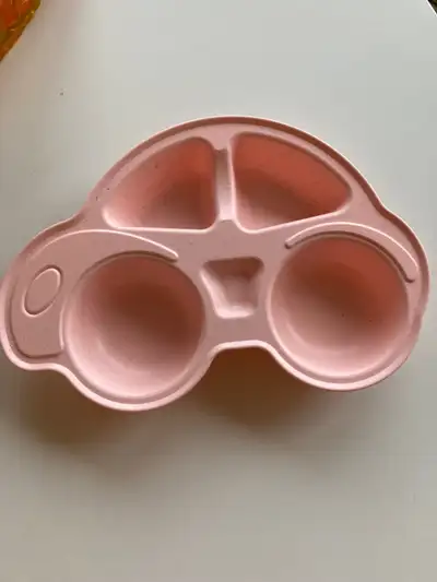 Picky eater? Car shaped Toddler plate helps, View more