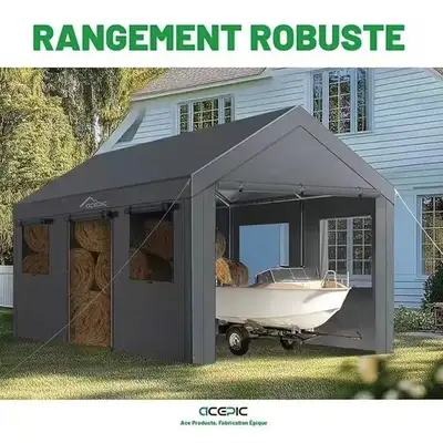 Brand New Sturdy 11x20 ft Gazebo Car Shelter Selling at $399, View more