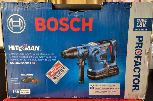 NEW Bosch SDS Max Rotary Hammer Kit & Modular Router System in Power Tools in City of Toronto