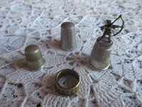 Collection of Vintage Thimbles