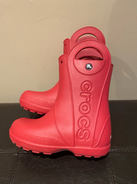 Girls Crocs Boots - Youth Size 1