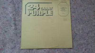 Deep Purple 24 Carat Purple Vinyl LP Record, View more