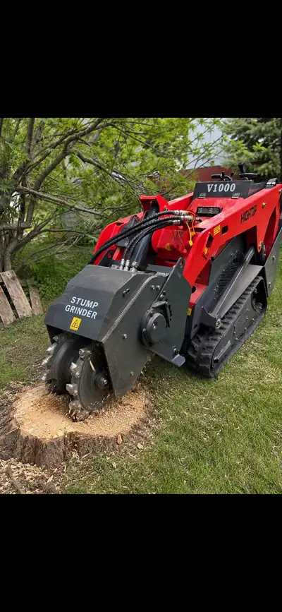 STUMP GRINDING SERVICE Professional stump grinding service for residential properties, acreages, fen...