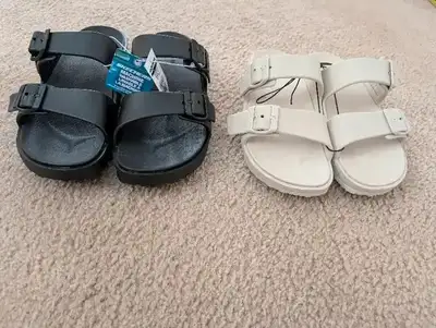 Skechers Slides/Sandals, Ladies, Arch Comfort -7,8,9, SPECIAL$12, View more