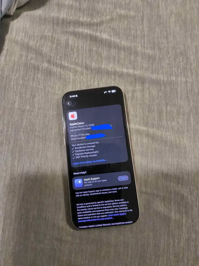 iPhone 17 pro max 512 silver with 2 year apple care in Cell Phones in Markham / York Region - Image 6