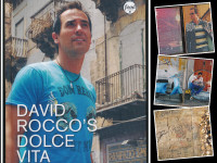 David Rocco Autographed X 2 Items Dolce Vita Music-Cookbook-2008