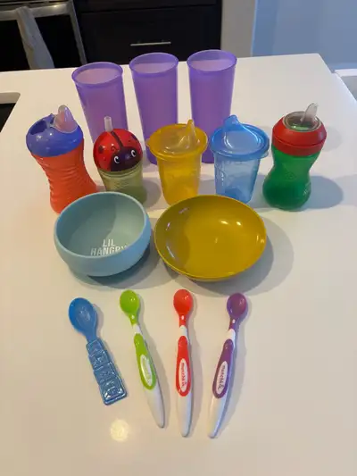 Toddler-Baby Drinkware, Bowls, & Feeding Spoons For Sale, View more