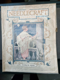 Vintage Needlecraft Magazine-March 1926