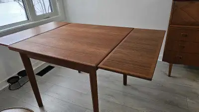 MCM Teak kitchen table, View more