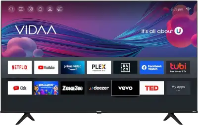 Télévision DEL 43'' 43A6KV 4K ULTRA UHD VIDAA Smart TV WI-FI, View more