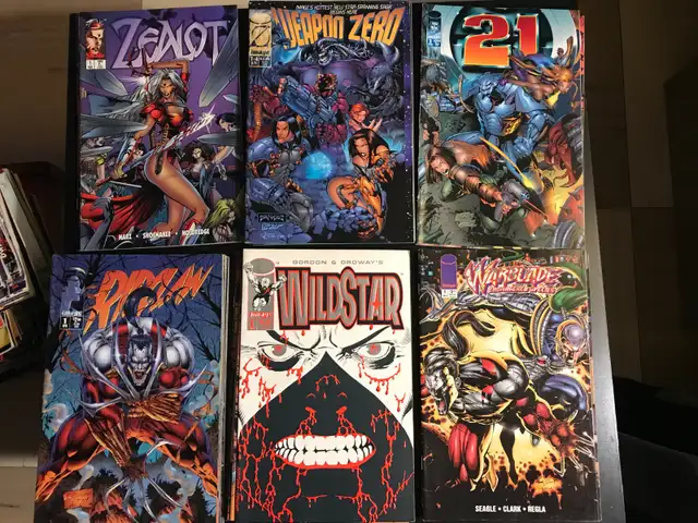 IMAGE COMICS -  VARIOUS ISSUES FROM 90S MANY COMPLETE SERIES64840216864257120