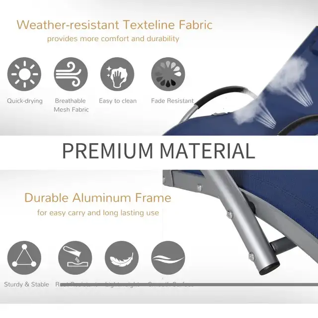 Outdoor lounge chair  in Patio & Garden Furniture in Markham / York Region - Image 3