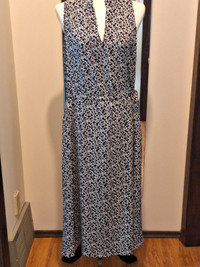 Anne Klein Sleeveless Midi Dress w/Pockets Size10