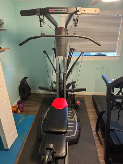 The piece of equipment does virtually everything. From chest and arms to legs and abs. Has so many a...