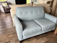 Love seat and Chair. 