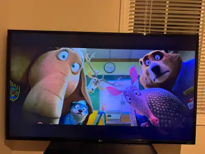 LG 49” 4K UHD TV – 49UH6100 – No Remote – Works Well, View more